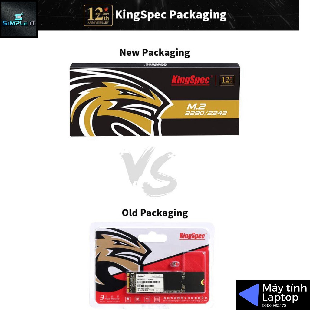 [KINGSPEC] SSD M2 Kingspec 120GB,128GB,240GB,256GB Interface M2-NT 2280mm [HT-47]