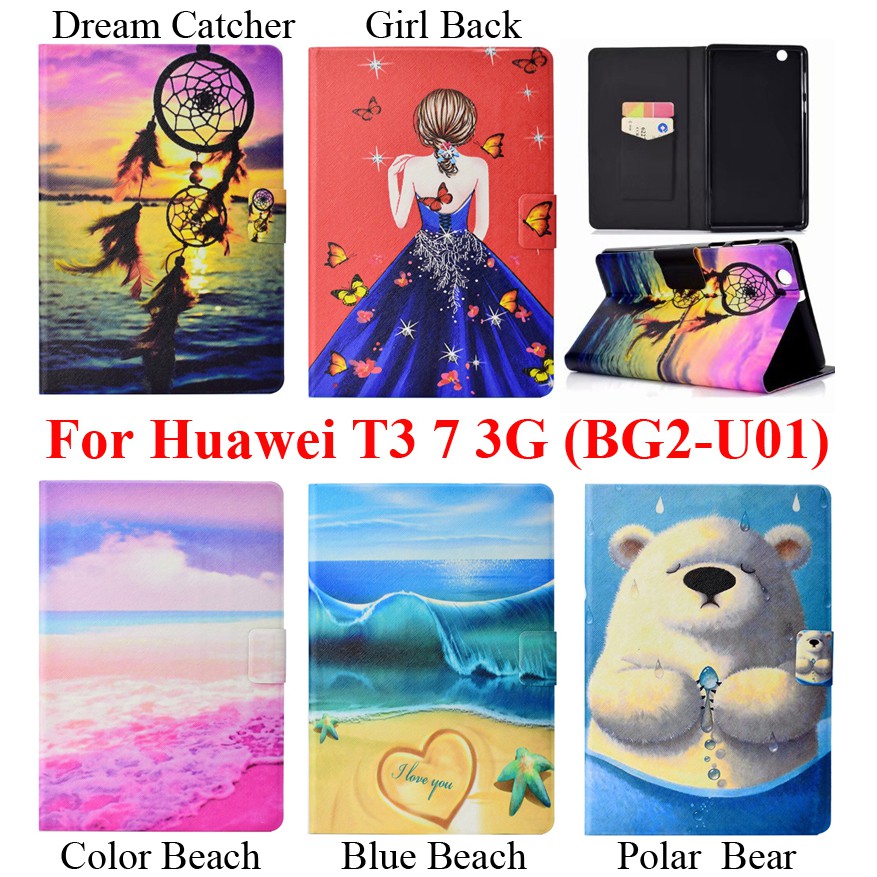 Huawei Mediapad T3 7 3G BG2-U01 Mềm Vỏ bảo vệ T3 7.0 Wifi BG2-W09 Dễ thương Ốp lưng | BigBuy360 - bigbuy360.vn