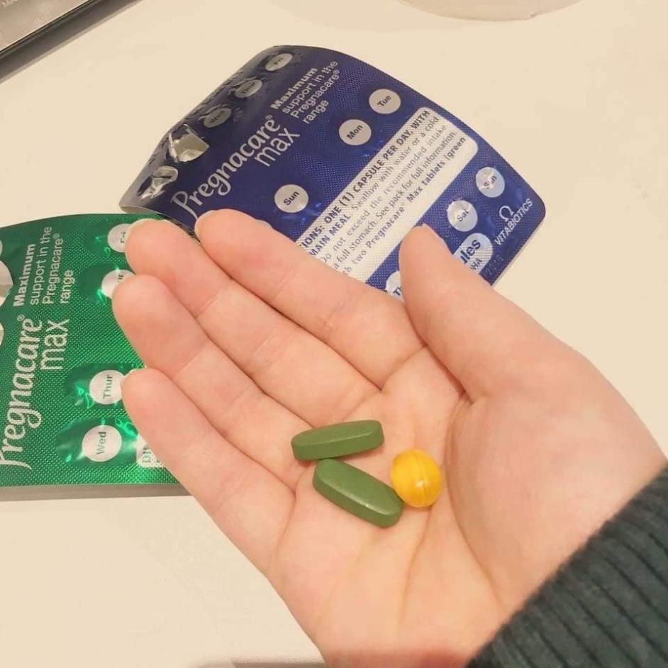 Vitamin Tổng Hợp Pregnacare Max Bầu Anh - UK 84 Viên Omega 3, DHA Bầu, Sắt, Vitamin D, Canxi cho mẹ bầu