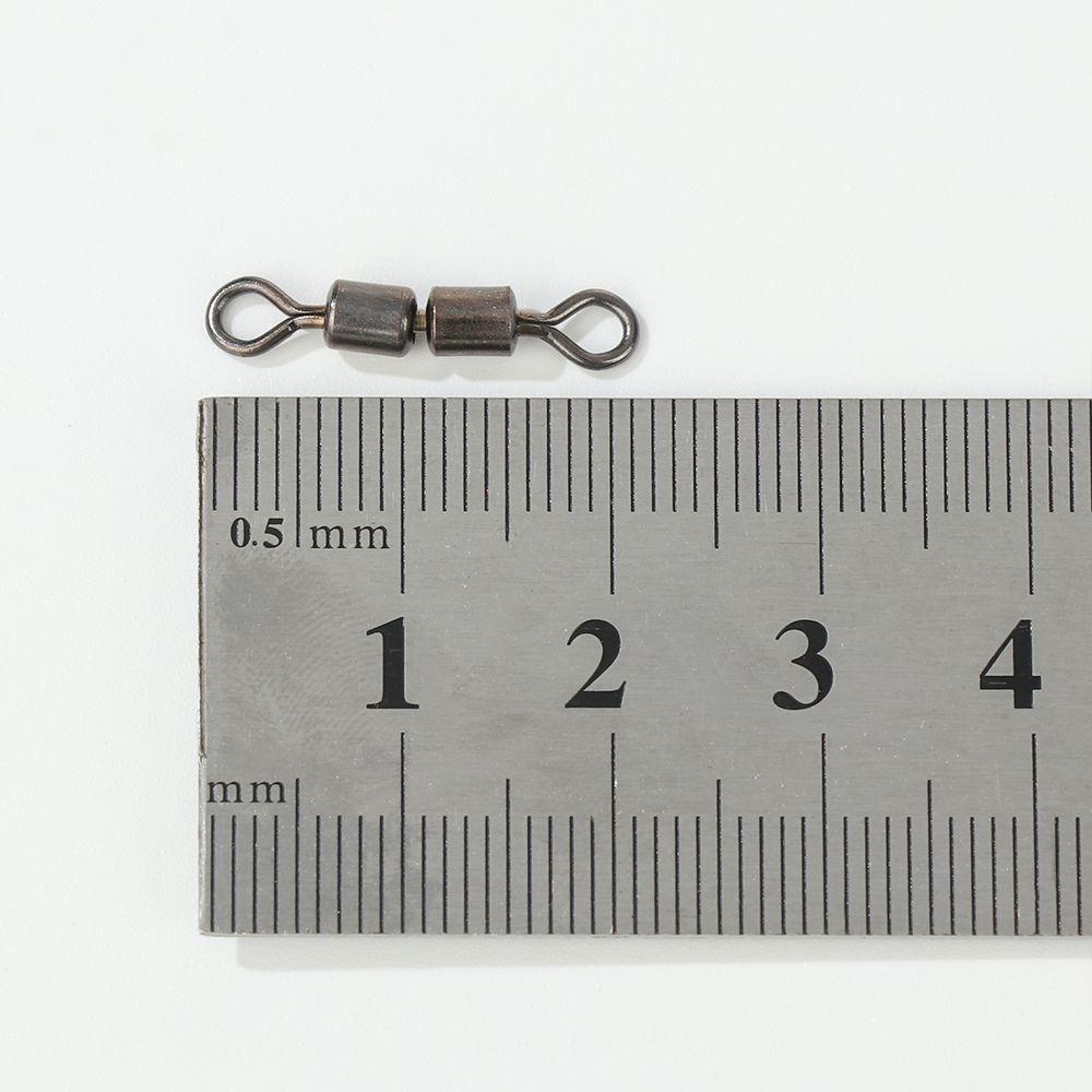 MUVAKO Bộ 20 Móc Nối Câu Cá Chất Lượng Cao # 2# 4# 6# 8# 10# Con Lăn Đôi