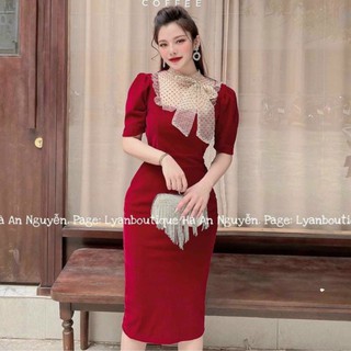 Đầm body ❤️freeship❤️ váy ôm dự tiệc cao cấp