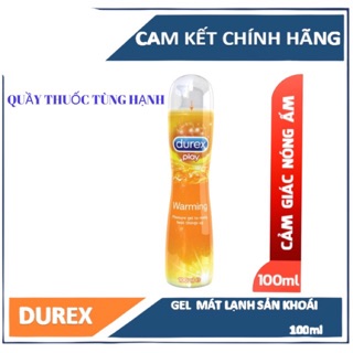 Gel bôi trơn Durex Warming cảm giác ấm áp - 100ml