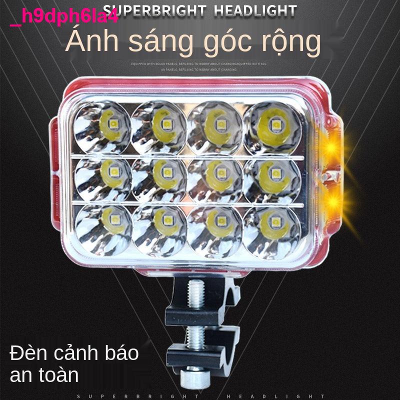 Đèn pha xe máyĐèn pha led xe đạp điện dành cho máy Bóng ngoài ba bánh ánh sáng chói chùm cao