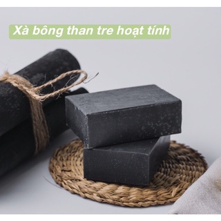 Xà bông Than tre Bạc Hà AnhAnhhome handmade 100% thành phần từ thiên nhiên