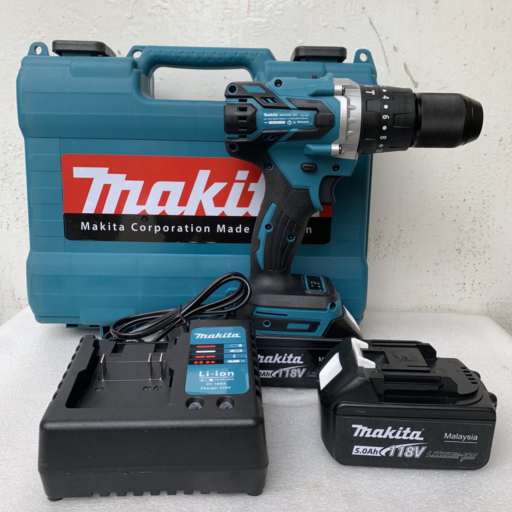 Máy khoan pin, máy khoan pin makita 3 chức năng đầu 13