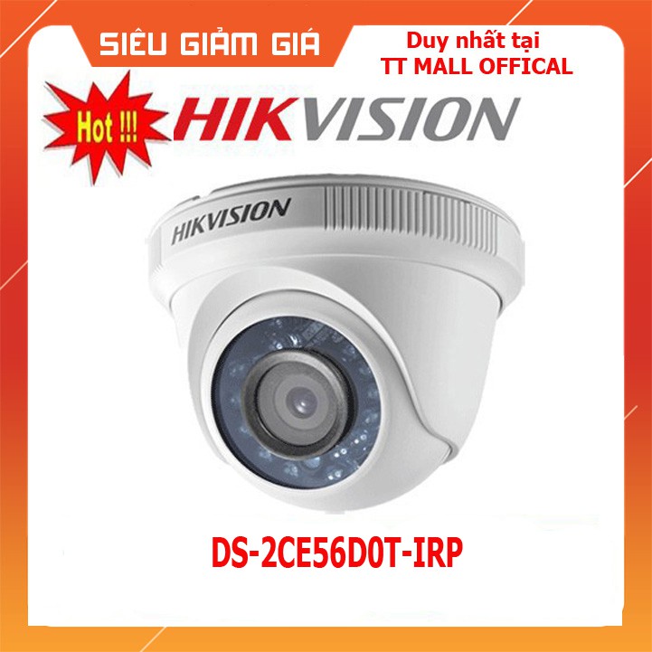 {GÍA SỐC}Camera Hikvision DS-2CE56D0T-IRP - HÀNG CHÍNH HÃNG.