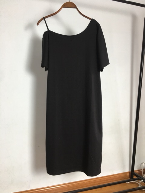 ĐẦM SUÔNG-VÁY SUÔNG COTTON TAY LỠ LỆCH VAI | BigBuy360 - bigbuy360.vn