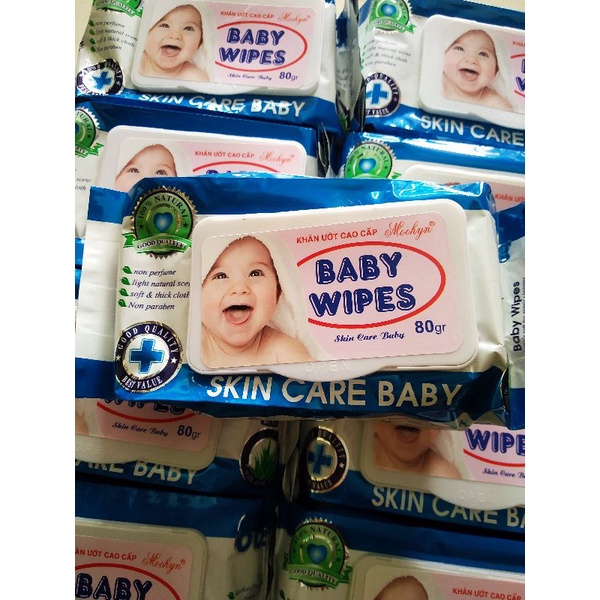 Khăn ướt baby wipes không mùi