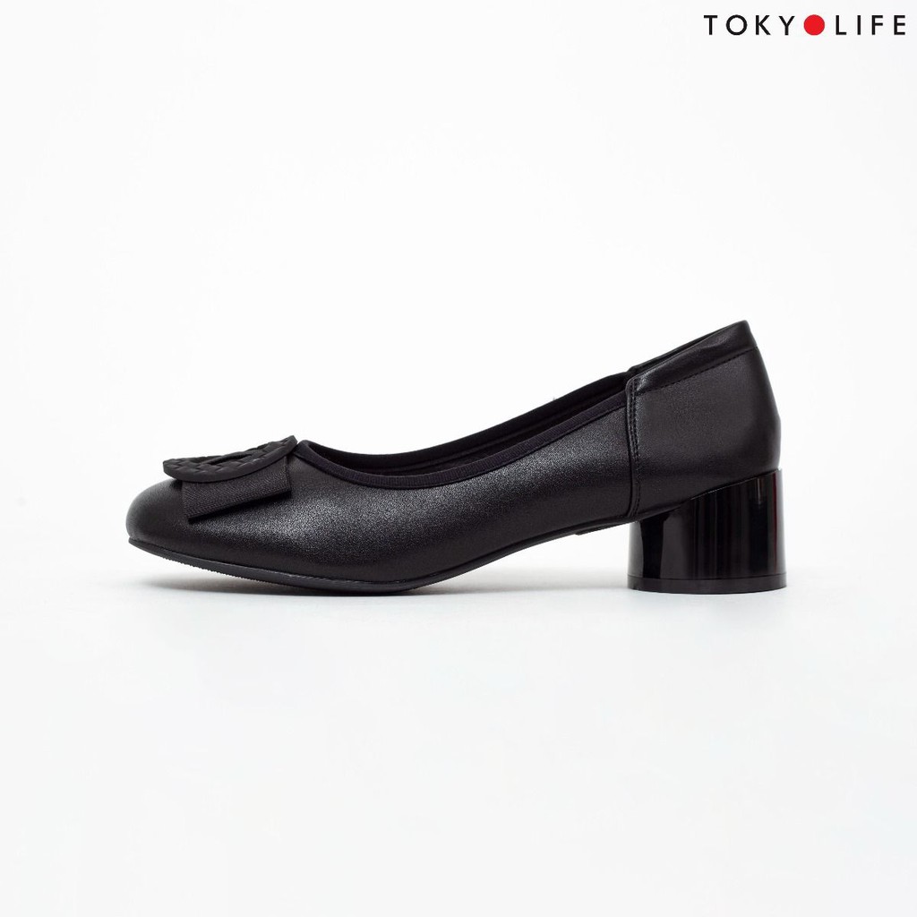 Giày cao gót nữ mũi tròn TOKYOLIFE E9SHO610H