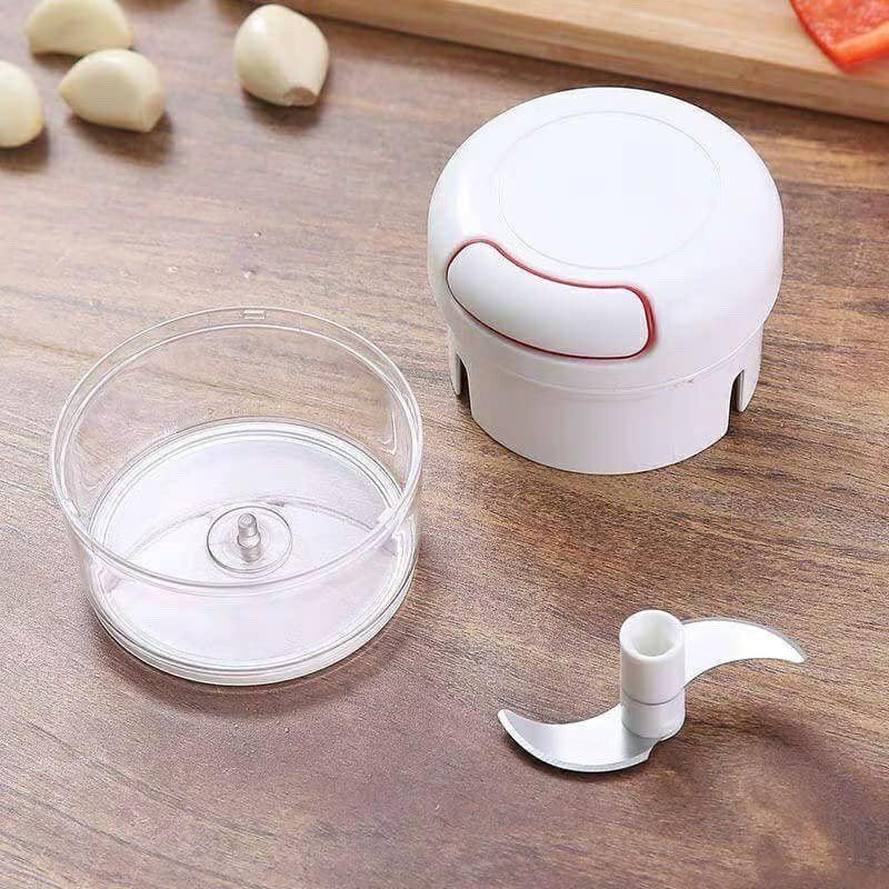 Máy xay tỏi ớt mini cầm tay, dụng cụ xay tỏi ớt