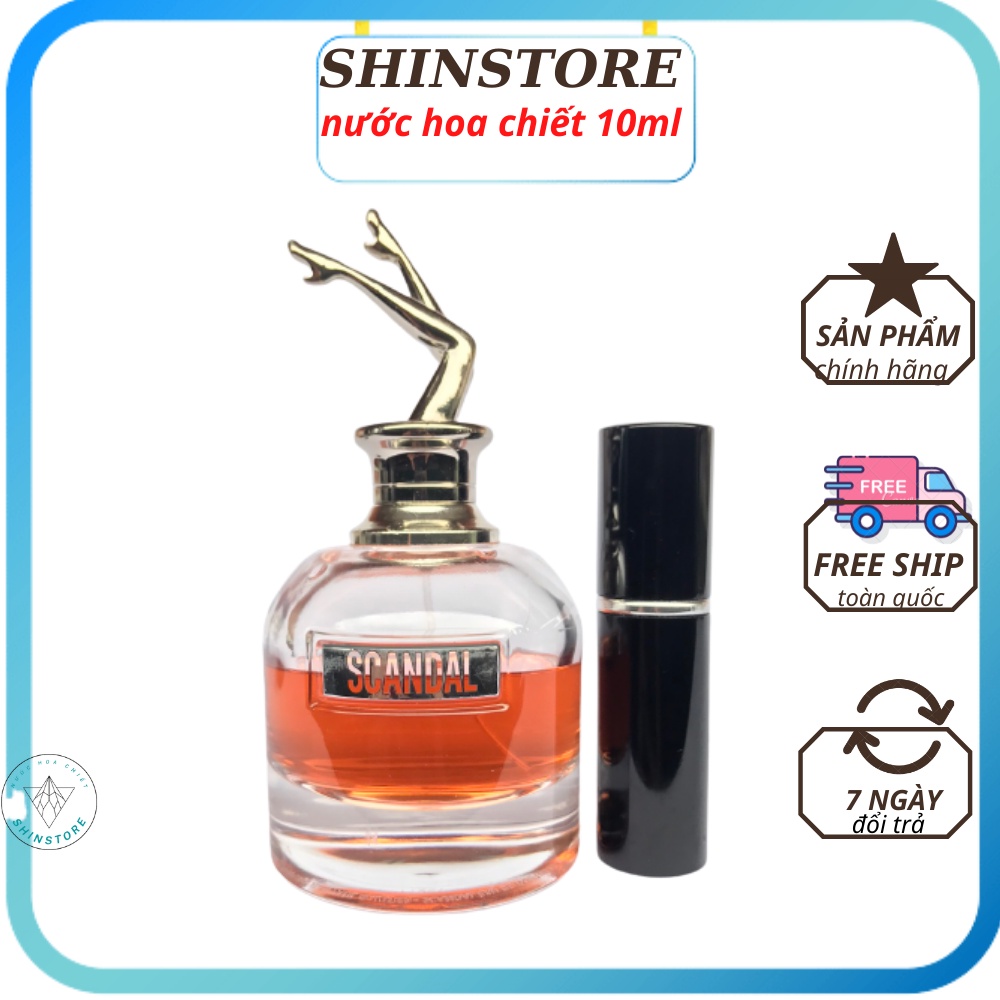 Nước hoa nữ scandal dung tích chiết 10ml phong cách gợi cảm kiêu sa SHINSTORE