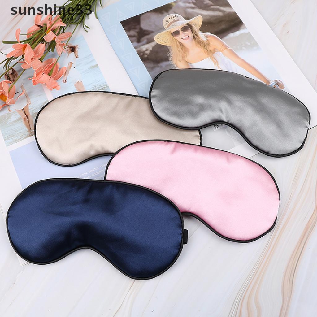 [Hàng mới về] Miếng bịt mắt ngủ có đệm mềm mại dùng khi đi du lịch