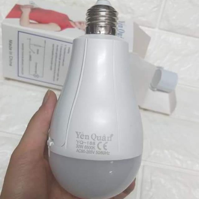 Bóng Tích điện 30w 2pin sạc, Đèn Led tích điện 30w