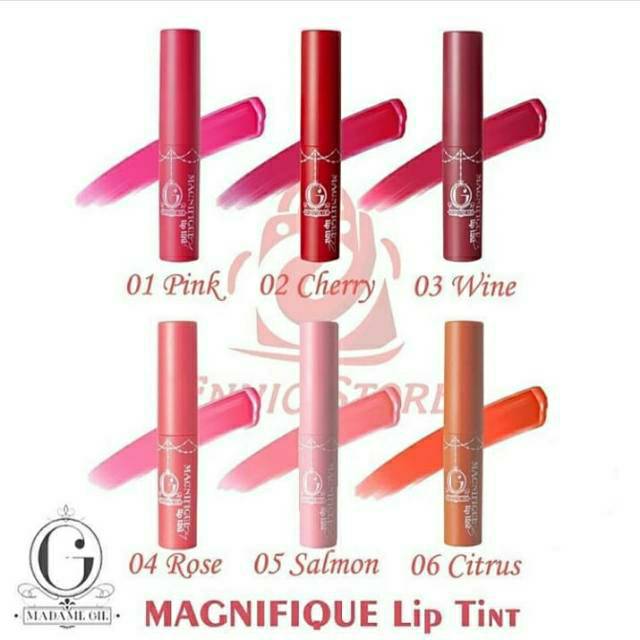 (hàng Mới Về) Son Tint Madame Gie Magnifique Màu Sắc Tươi Tắn (devi.store) | BigBuy360 - bigbuy360.vn
