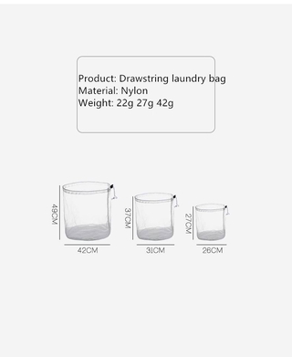 Multifunctional laundry care bag Drawstring Drawstring laundry bag Underwear protective mesh bag Mesh bag protective washing bag