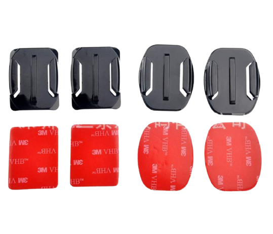 Bộ 4 miếng dán Vuông 3M, 4 đế nhựa ABS chắc chắn găn Camera hành trình | BigBuy360 - bigbuy360.vn