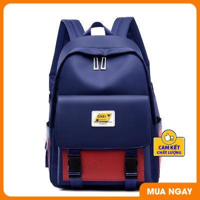 Cặp đi học nam nữ thời trang học sinh đựng laptop 12.5 inch phong cách đeo vai đi chơi du lịch chống thấm nước ST0043