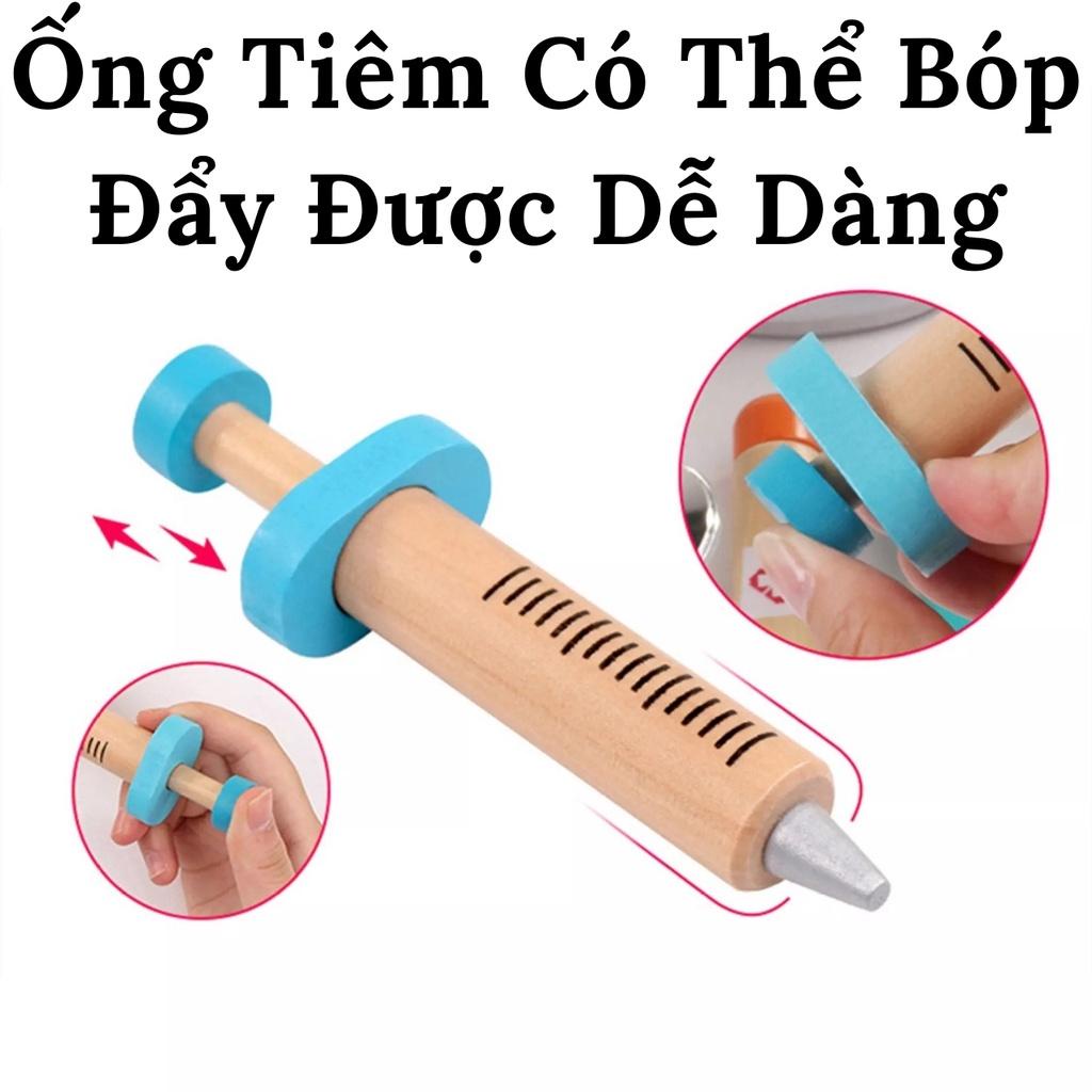 Bộ Đồ Chơi Nhập Vai Bác Sĩ Nha Khoa Bằng Gỗ xuất Nhật Dành Cho Bé
