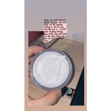 KEM FACE NHAU THAI CỪU NHẬT BẢN TẶNG KÈM TONNER VÀ MÁY MASSAGE