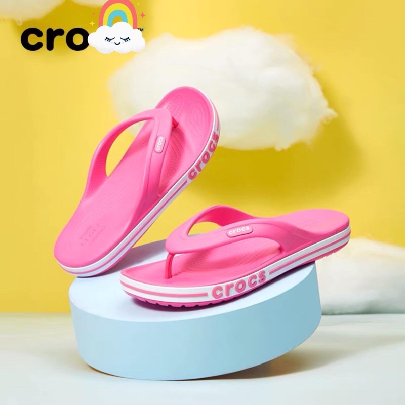 Dép Kẹp Cross Bayaband Flip Màu Hồng Đậm Chống Trơn Trượt Hàng Loại 1 Full tag, Full Box Hãng