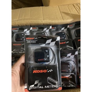 Đồng hồ koso 3 chức năng gắn trực tiếp các loại xe máy
