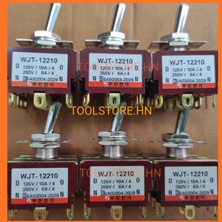 Công tắc gạt toggle WJT-12210 Woojin  loại 12 chân