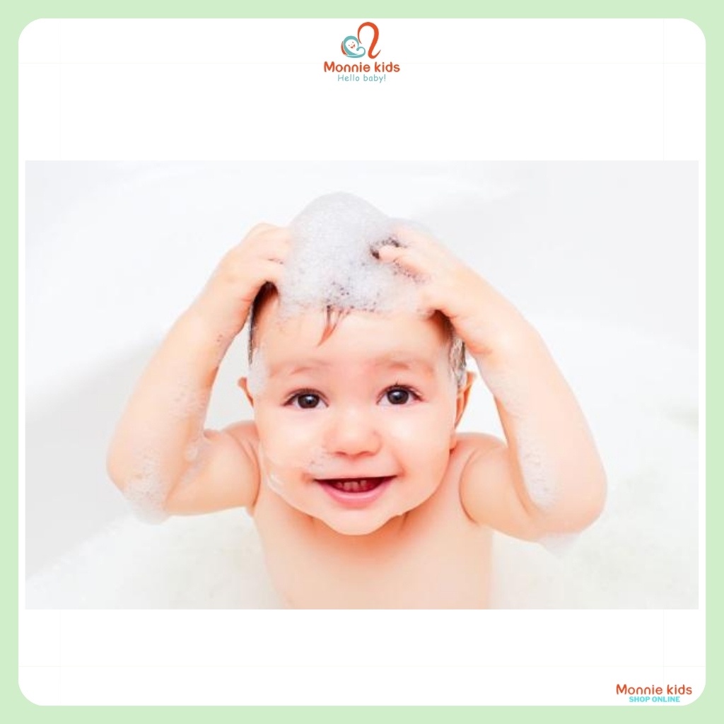 Sữa tắm gội yến mạch cho bé Chicco 50ml, sữa tắm hữu cơ an toàn cho trẻ - Monnie Kids