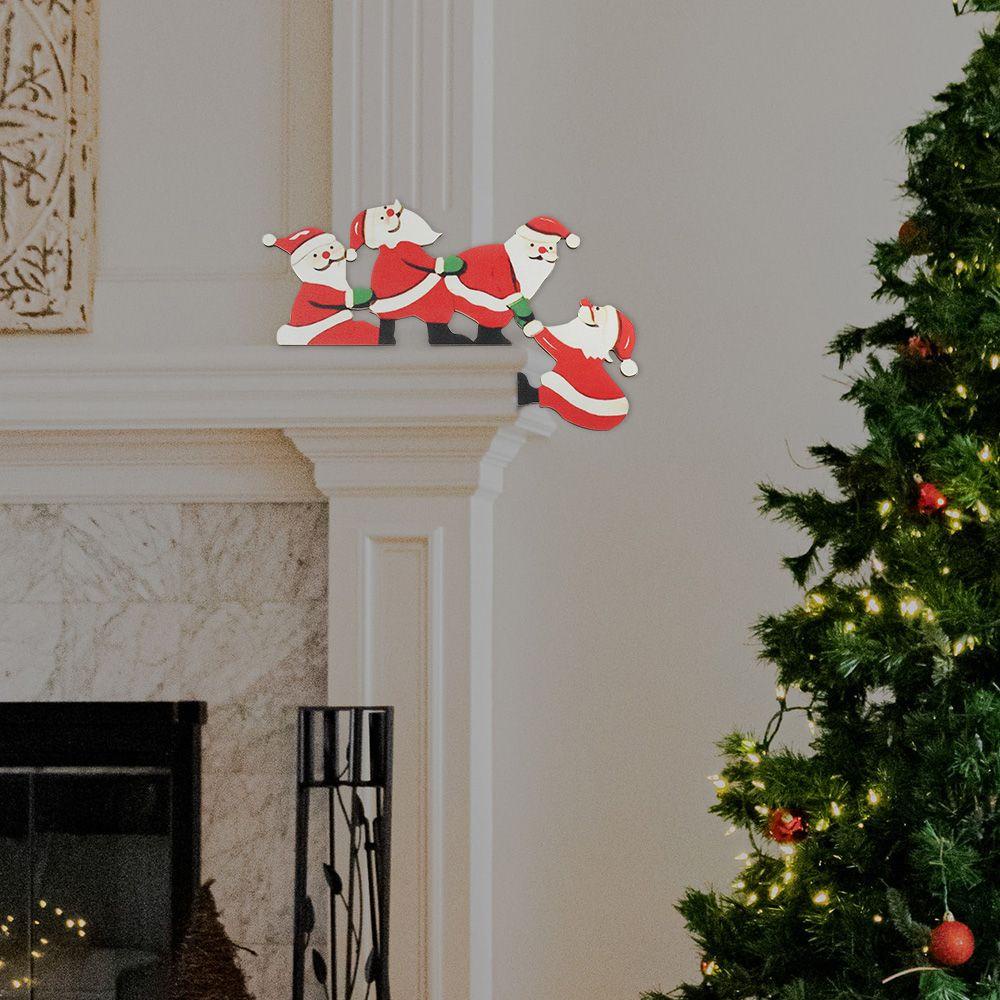 PINEVN Phụ Kiện Trang Trí Cửa Phong Cách Giáng Sinh Độc Đáo