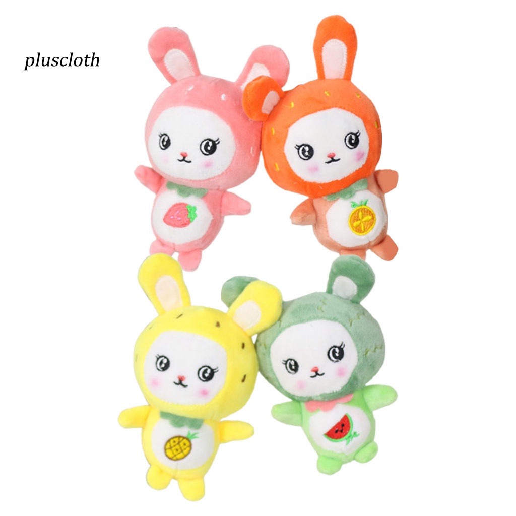 Móc Khóa Hình Thỏ Nhồi Bông Dễ Thương Cho Bé