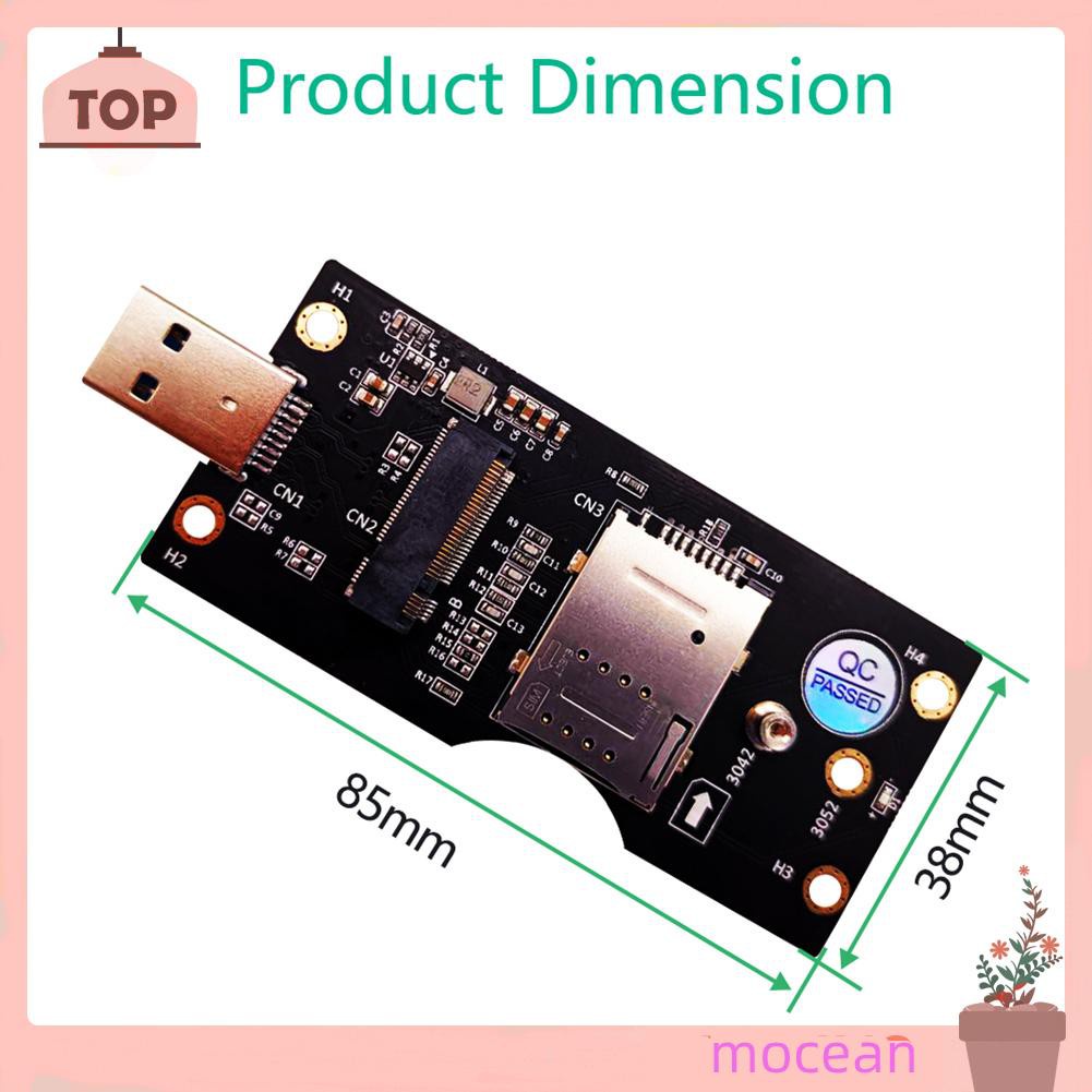 Mocean Đầu Chuyển Đổi Ngff M2 Sang Usb 3.0 8pin Cho 3g / 4g / 5g | BigBuy360 - bigbuy360.vn