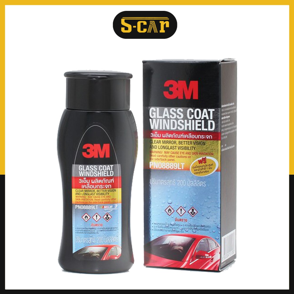 Dung dịch Chống bám nước trên kính xe chính hãng 3M - 08889LT