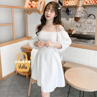 Váy Trắng Suông Kỷ Yếu