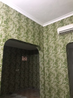 Giấy Dán Tường Gạch Dây Leo