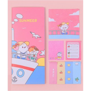 Note Gấp Gọn Hình Cô Gái Siêu Dễ Thương