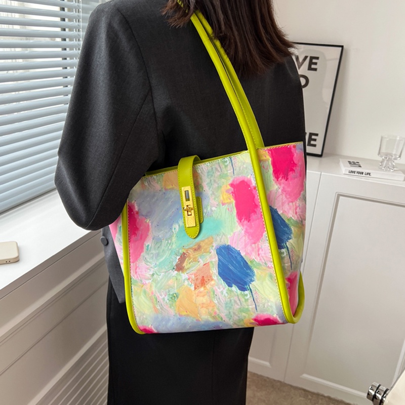 IELGY Túi Đeo Vai Cỡ Lớn Thời Trang Cho Nữ