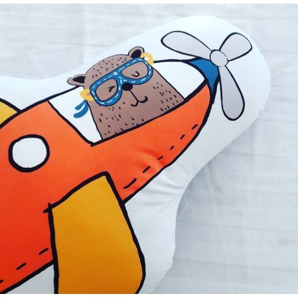 Gối ôm hình thú cưng Dream cho bé/ Gối tựa thú cưng Dream cho bé Bonitabebe nhập khẩu Hàn Quốc