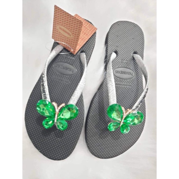 Dép Havaianass nữ charm quai kiêm tuyến