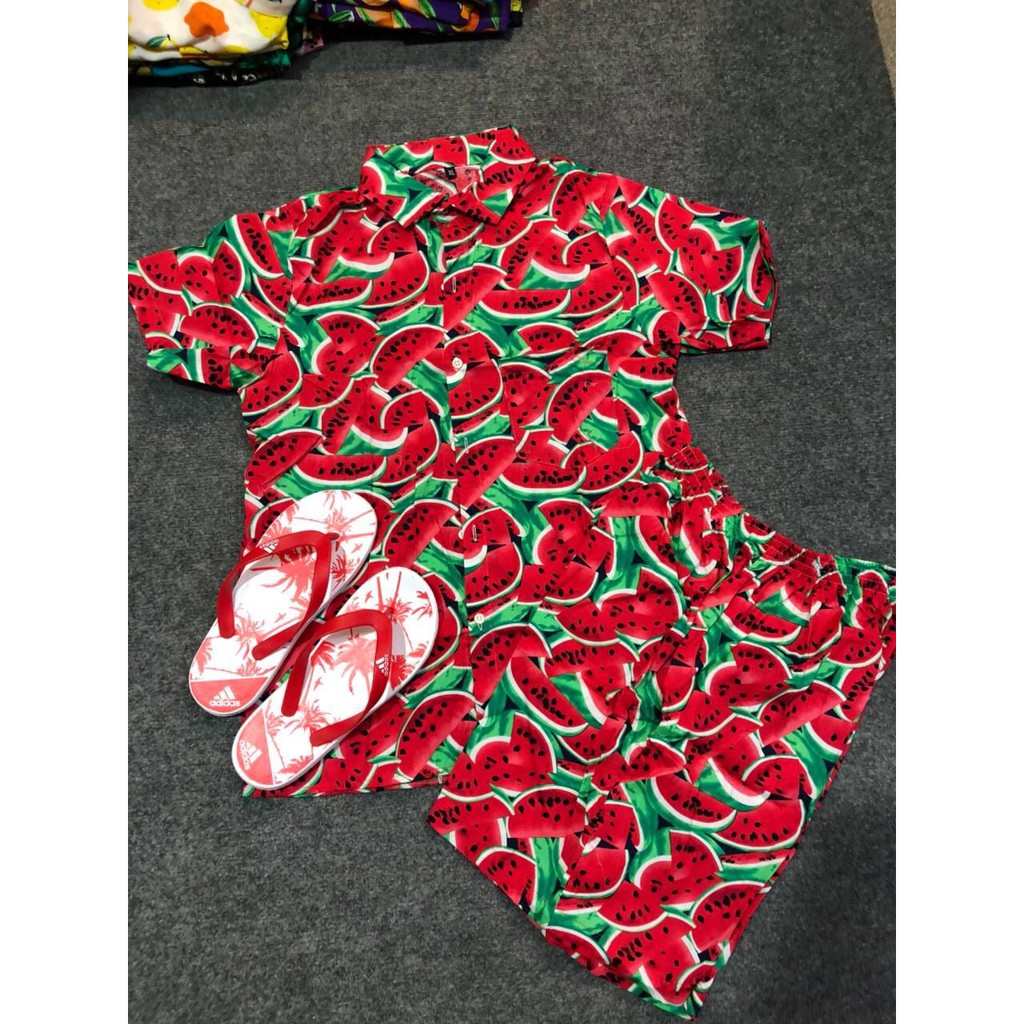 Áo hoa quả (đi biển, đội nhóm, đồ đôi) | BigBuy360 - bigbuy360.vn