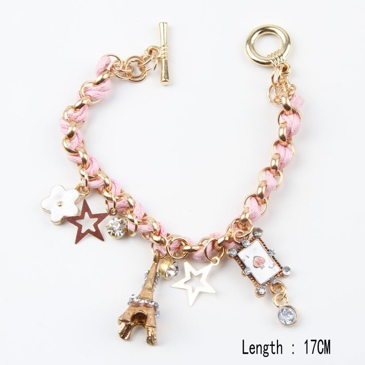 Lắc tay mắc xích thời trang nữ