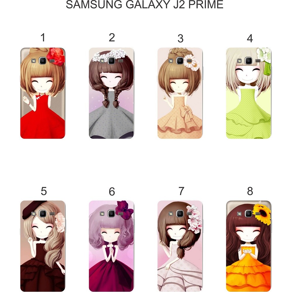 Ốp lưng Samsung Galaxy J2 Prime in hình Chibi