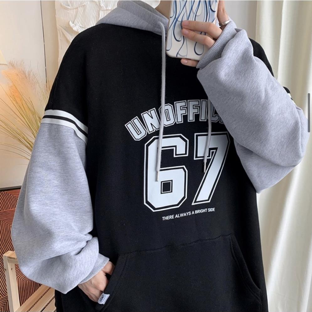 [ Mã 12FASHIONSALE1 giảm 10K đơn 50K ] Áo hoodie bóng chày form rộng unisex phong cách ulzzang hàn quốc | BigBuy360 - bigbuy360.vn