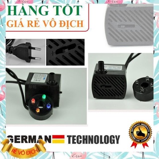 [5W, 4led] Máy Bơm Nước Chìm cho Hồ Cá, Hòn Non, Bộ Thác Nước