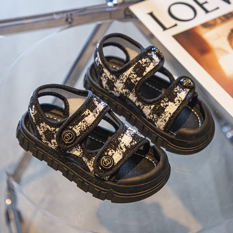 [Hàng Mới Về] Giày Sandal Công Chúa Đế Mềm Chống Trượt Thoải Mái Phong Cách Xiaoxiang Cho Bé Gái