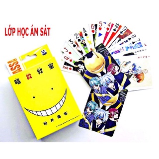Bộ bài anime Assassination Classroom 54 ảnh khác nhau/bài Tây Lớp học am sát