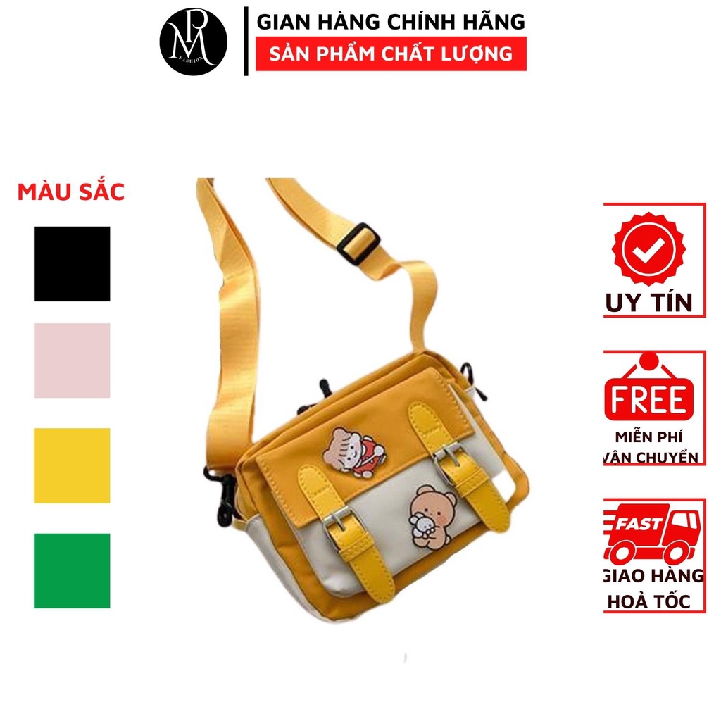 Túi Vải Canvas Đeo Vai Sành Điệu Phong Cách Hàn Quốc Dành Cho Các Bạn Nữ DC104