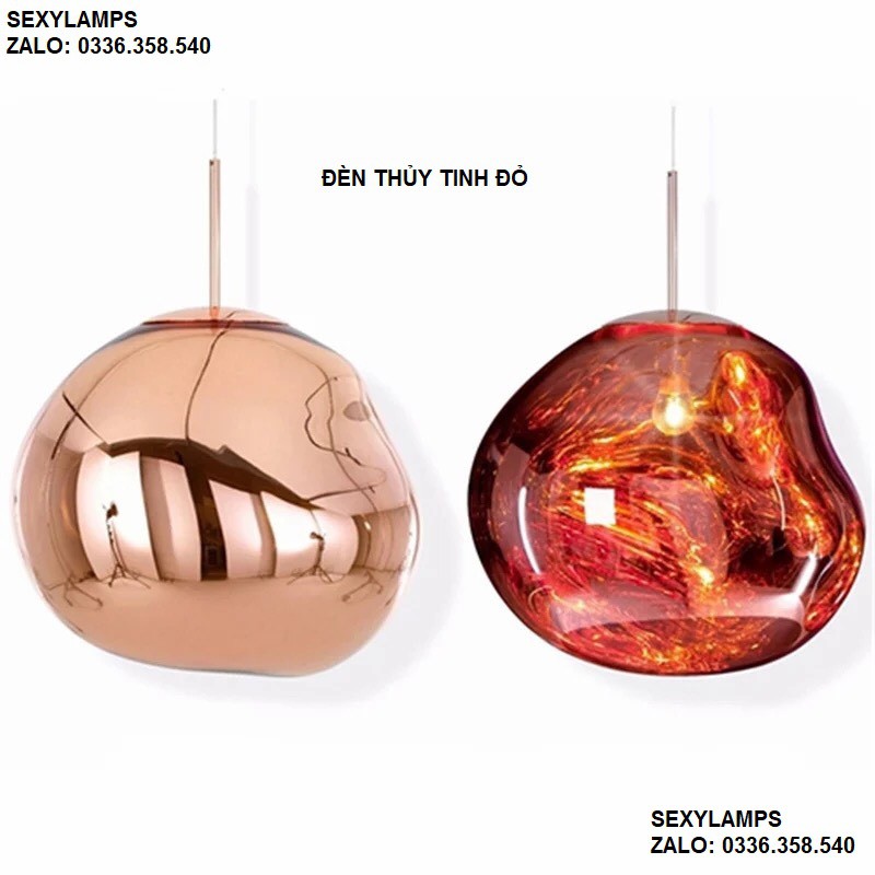 ĐÈN THẢ THỦY TINH TONE (TẶNG KÈM BÓNG LED)