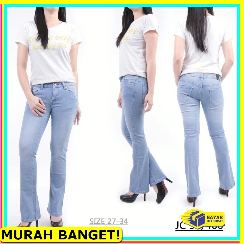 Quần Jeans Nữ Kiểu Dáng Thời Trang Cá Tính VF671 Jc 90-407 / 40