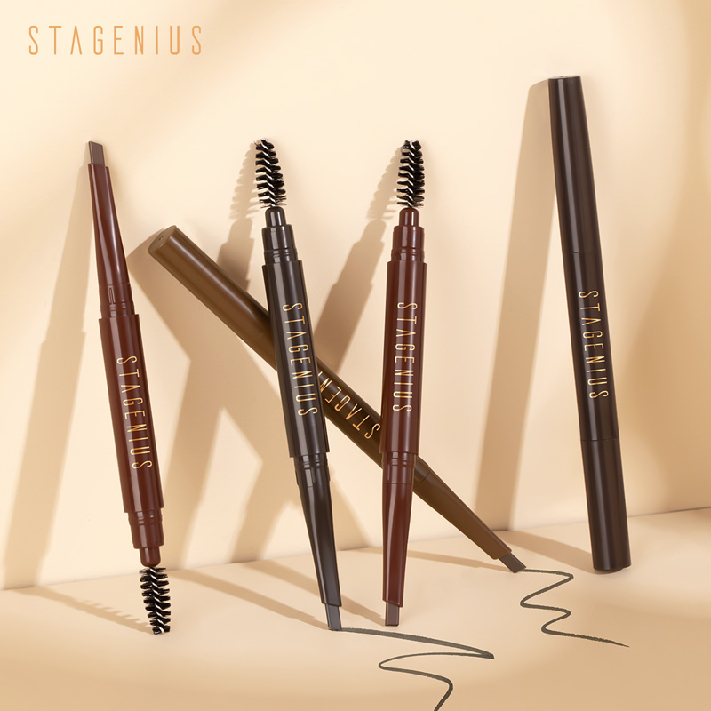 [Hàng mới về] Chì kẻ mày dạng vặn kháng nước chống mồ hôi Stagenius có đầu cọ chải tiện dụng | BigBuy360 - bigbuy360.vn