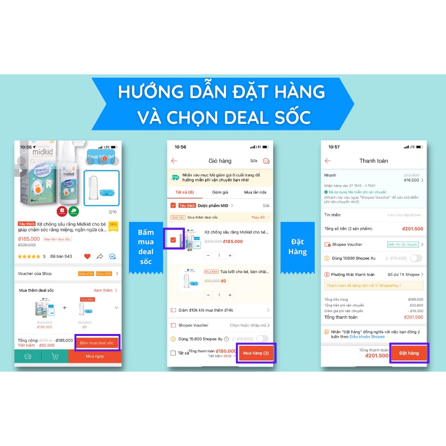 Combo 2 Hộp Xịt Chống Sâu Răng Thương Hiệu Midkid Phù Hợp Cho Trẻ Em Từ 1 Tuổi Giúp Bảo Vệ Men Răng, Ngăn Ngừa Ố Vàng