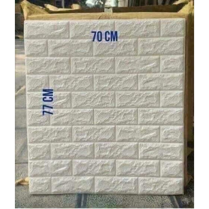 Xốp dán tường 3D giả gạch cách âm, chống ẩm mốc